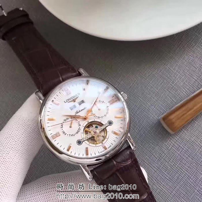 LONGINES浪琴 全自動機械 男士腕表 WSS0512